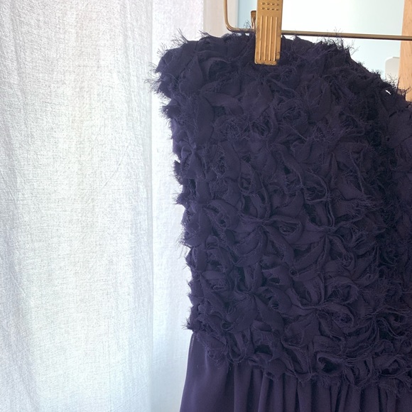 Calvin Klein Strapless Plum dress - Picture 3 of 3